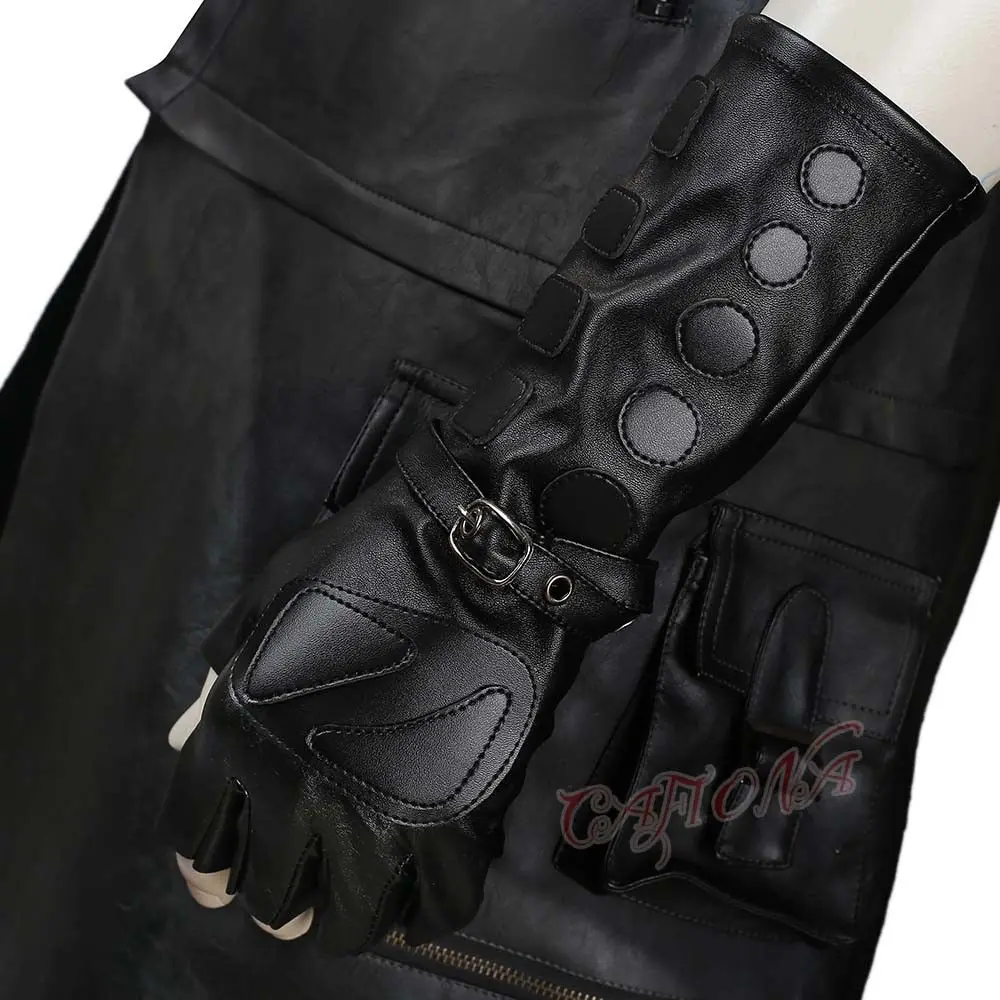Костюм для косплея Cafiona Cool Noctis Lucis Caelum финальная фантазия XV мужской черный костюм