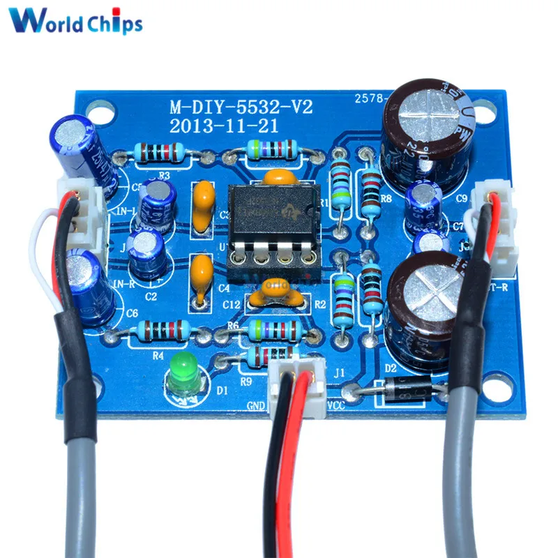NE5532 Плата усилителя OP-AMP Hi-Fi предусилитель сигнала Bluetooth усилитель предусилителя