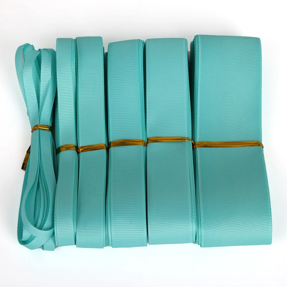 Новое поступление 7-38 мм для оформления фотографий синий цвет 5 ярдов/партия Grosgrain