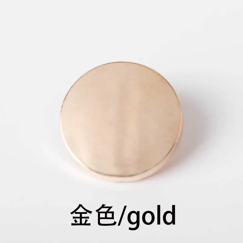 gold 10 шт. Серебряный Золотой Лев черный диаметр 11 мм-30 мм золотые плоские металлические пуговицы, аксессуары для одежды, рубашки, брендовые пуговицы для пальто q11 - Цвет: gold