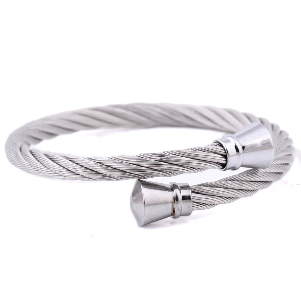 Браслеты манжеты с кабелем из нержавеющей стали для мужчин и женщин|bracelet armband|jewelry