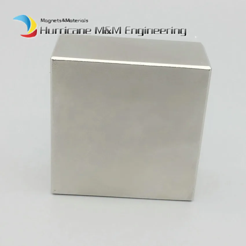 NdFeB N35 блок 50x50x25 мм счетчик воды фильтр около 2 &quotx 2&quot x 1 &quotсупер сильный