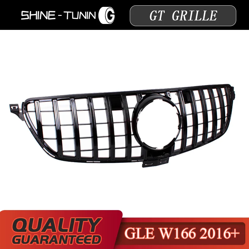 GT GTR решетка подходит для GLE Class W166 2016 + передняя сетчатая COUPE w292 GLE400 GLE450 без эмблемы