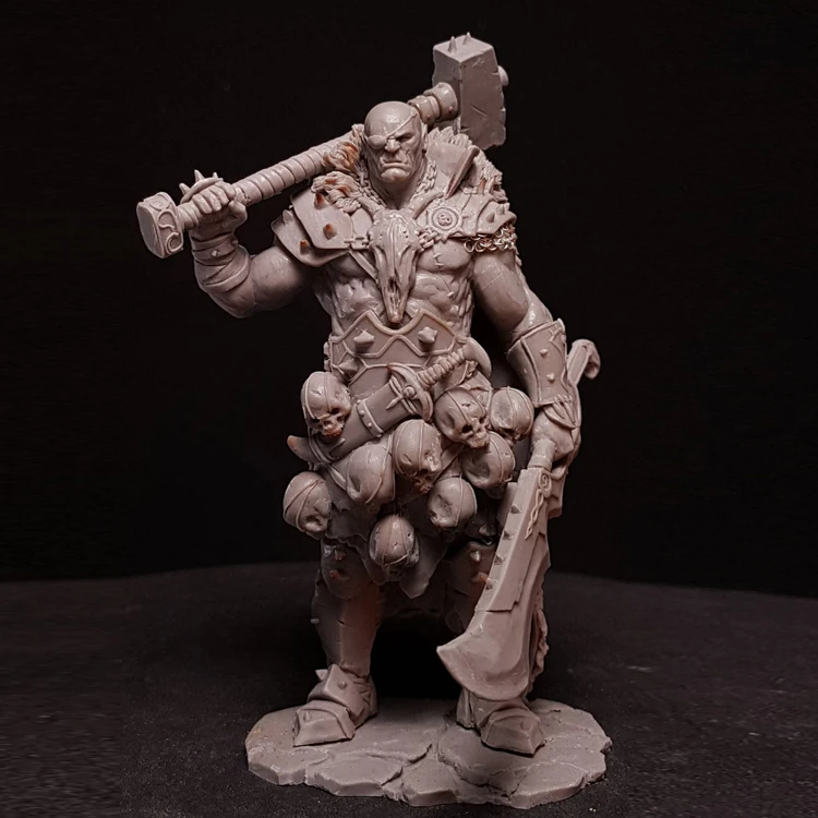 

1/24, Razgor Warbringer, модель из смолы GK, тема фантастики, разобранный и Неокрашенный набор