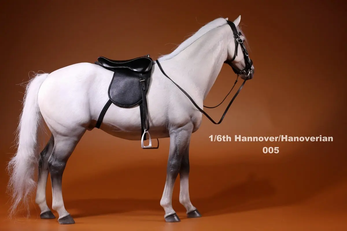 [ESTARTEK] MR. Z серия «животные» № 17 001~ 005 1/6 Пособия по немецкому языку Hanoverian Warmblood лошади и страховочным поводком реквизит для детей возрастом от 1" фигурка героя «сделай сам»