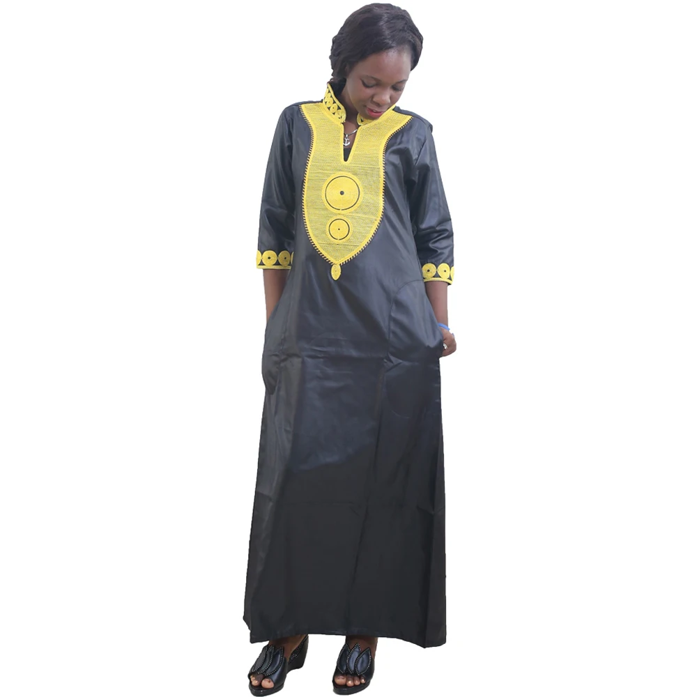 MD Robe пушистое женское 2021 платье с вышивкой Дашики Макси Южноафриканское Анкары