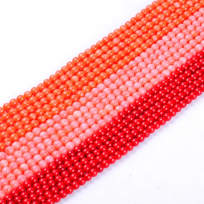 1 упак./лот 5-5 5 мм Высокое качество круглые натуральные красные розовые оранжевые