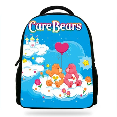 Милые Care Bears футболка с изображением персонажей видеоигр сумка рюкзак для начальной школы школьные рюкзаки, детские школьные рюкзаки для девочек детская школьная сумка Класс элементов, на возраст 1, 3, 4