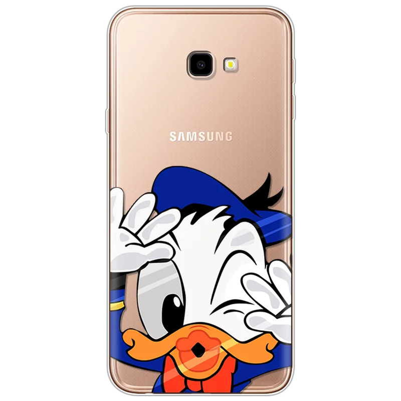 Чехол для samsung Galaxy J4 с мультяшным принтом для пары, защитный чехол для samsung Galaxy J4 Plus J415 SM-J415F J4Plus J 4, мягкий чехол