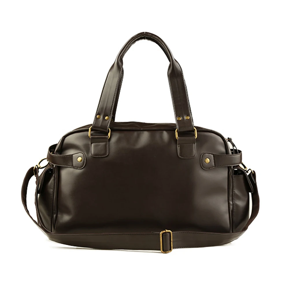 Кожаная мужская дорожная сумка высокого качества деловая ручной работы