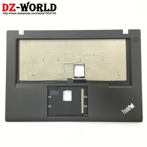 new original for lenovo thinkpad t460 keyboard bezel palmrest cover without touchpad without fingerprint hole 01aw303 sb30j07817 free global shipping
