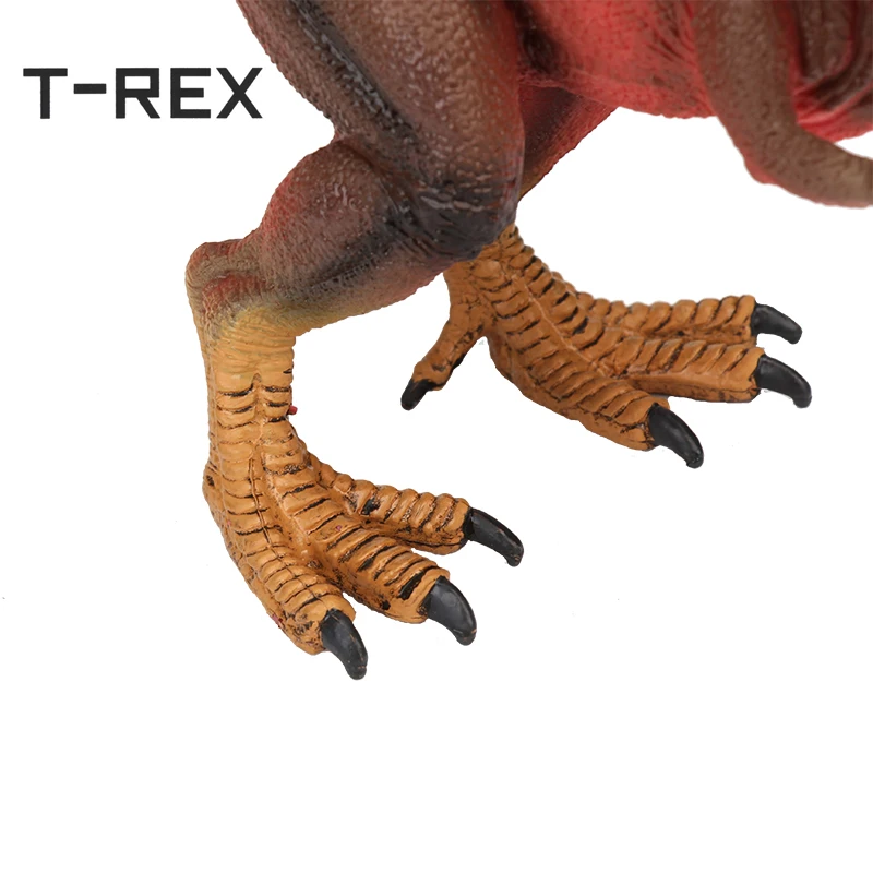 T REX новинка Парк Юрского периода красный тираннозавр Рекс игрушечный