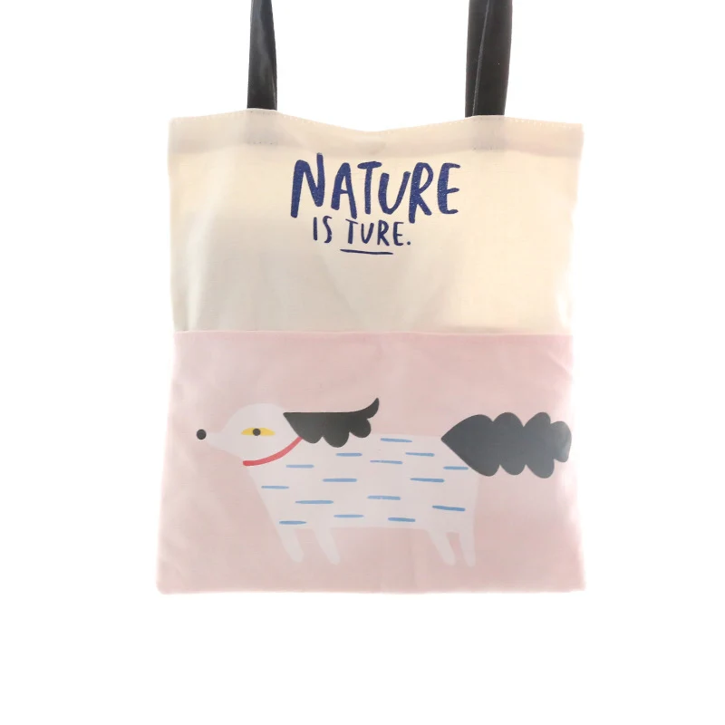 2018 New Fashion Cute Cartoon Printed Casual Handbag Lady Girl Students Canvas Travel Shopping Bags Women Female Shoulder Bag | Багаж и