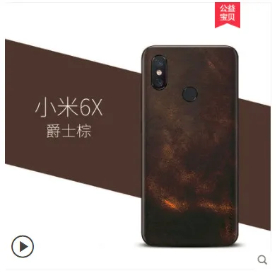 Xiaomi mi A2 роскошный чехол из натуральной кожи. паста 360 градусов все-кожа кожаный чехол для телефона для xiaomi mi A2 6x