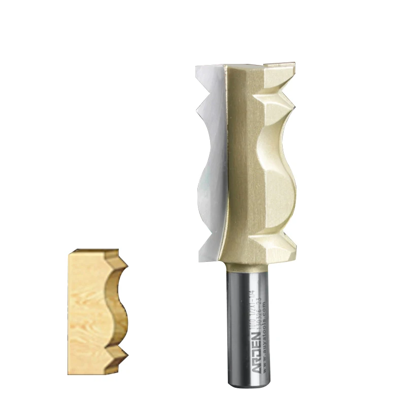 Деревообрабатывающий инструмент фрезер в рыбацком стиле 1/2*1 1/4 31 75 мм хвостовик