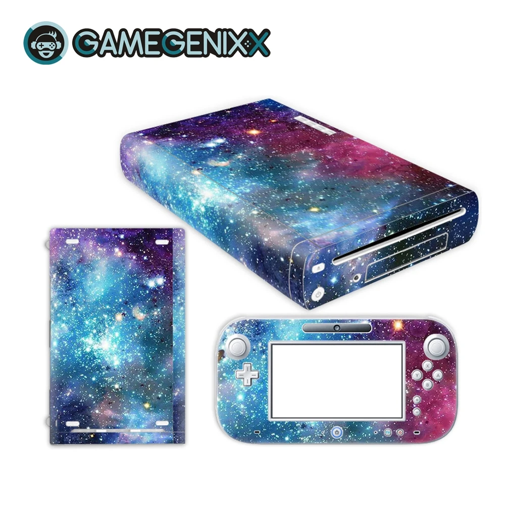 GAMEGENIXX наклейка на кожу виниловая наклейка защитная упаковка чехол для Nintendo WiiU-Galaxy Starry
