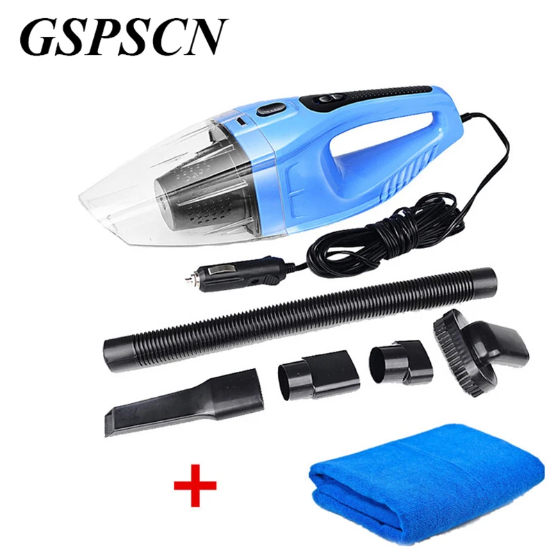 Gspscn 2017 Новый Портативный автомобиля Пылесосы для сухой и влажной aspirador de Po