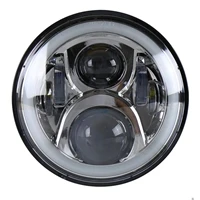 Мотоцикл " круглая фара H4 для Honda CB500 CB400 CB1300 Hornet 250 Hornet 600 Hornet 900 VTEC VTR250 - Цвет: Chrome