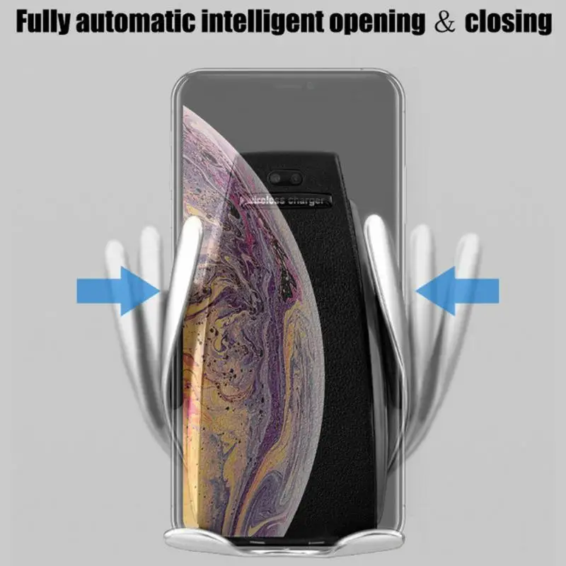 Автоматический индукционный Qi автомобиля Беспроводной Зарядное устройство