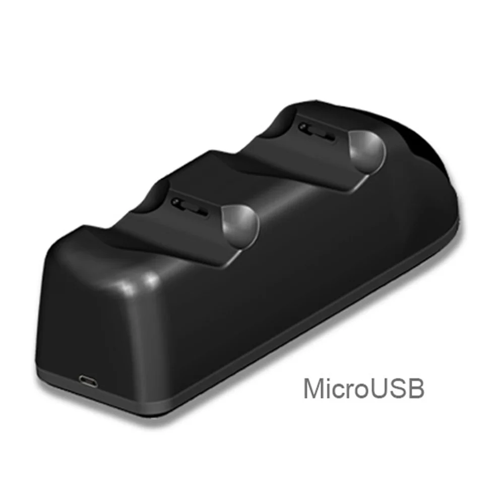 Зарядное устройство для контроллера PS4 двойное зарядное с дисплеем состояния