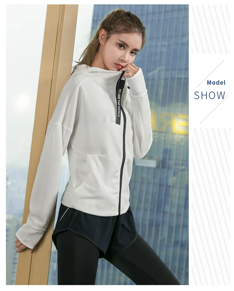 JINXIUSHIRT, спортивная куртка для женщин, спортивная одежда, свободная, для отдыха, йоги, куртка для фитнеса, спортзала, одежда для бега, спортивный костюм, спортивная одежда WT535