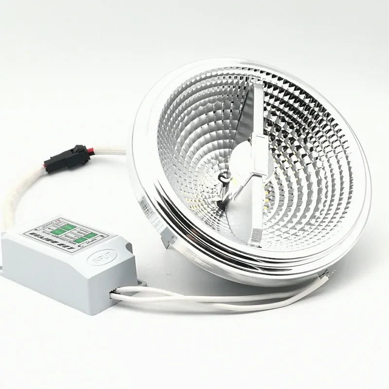 1 шт.! 12 V G53 GU53 затемнения светодиодный AR111 Embedded вниз 12 W 15 W GU10 светодиодный AR111 свет ES111 светодиодный spotlight AC85-265V