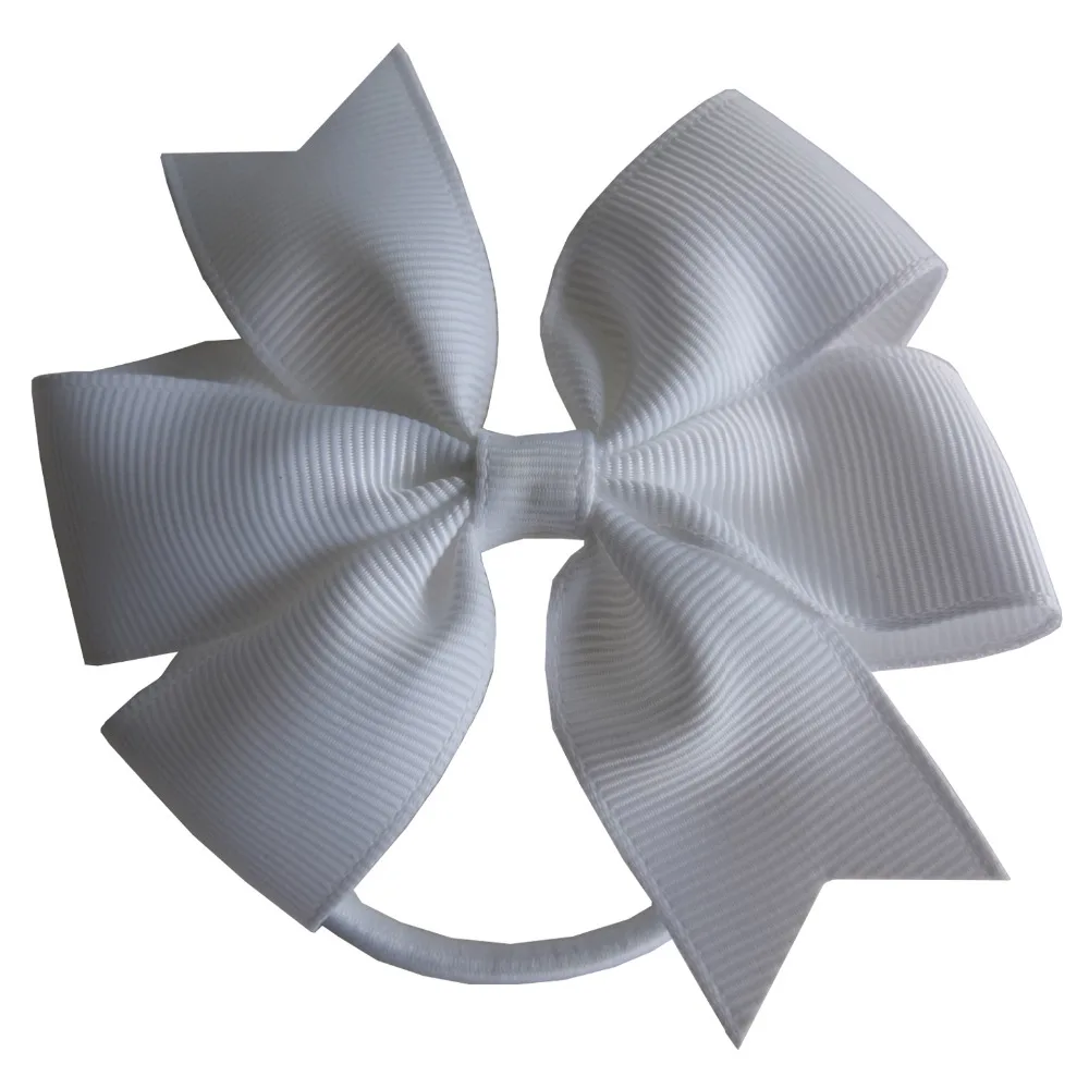 2 шт. бант для волос Pinwheel с эластичными лентами 1/4 '' эластичные аксессуары