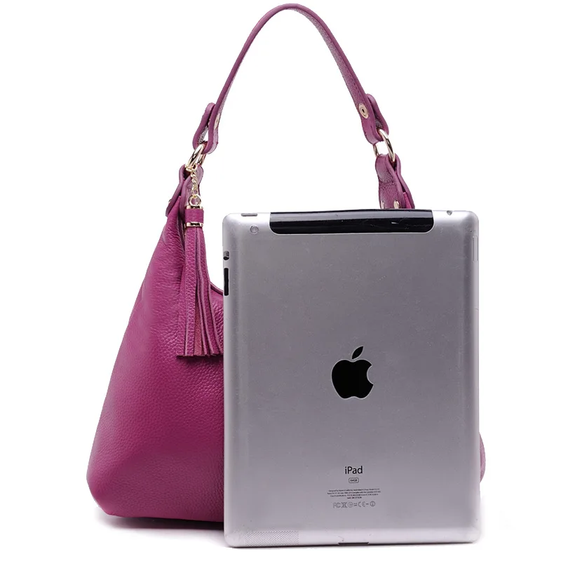 ICEV Новые простые женские кожаные сумки 100% из воловьей кожи с верхней ручкой