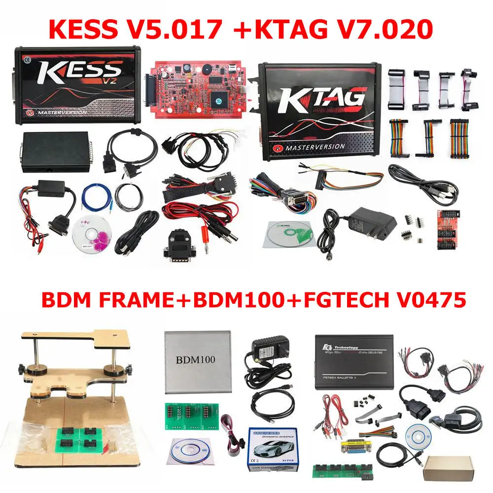 2K 0475 BDM BDM100 Полный набор KTAG 7,020 KESS 5,017 2,47 красный светодиодный BDM Рамка ECU чип-тюнинг инструмент BDM100 K-TAG Мастер онлайн Версия ЕС 22 шт. BDM Рамка - Цвет: 2K 0475 BDM BDM100