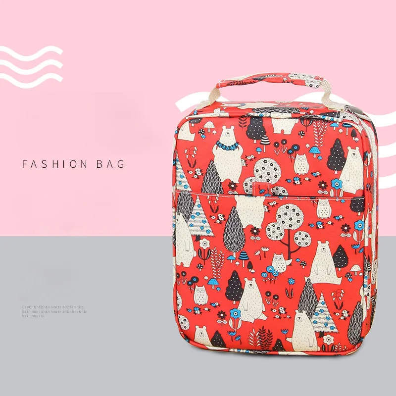 Многофункциональная Сумка-карандаш с принтом большая вместимость креативная 150