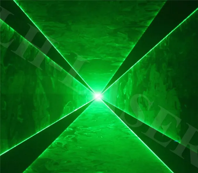 ILDA+SD Card Display 110V 240V Green Meteor Stage Lighting Mini Laser Projector for Party DJ | Лампы и освещение