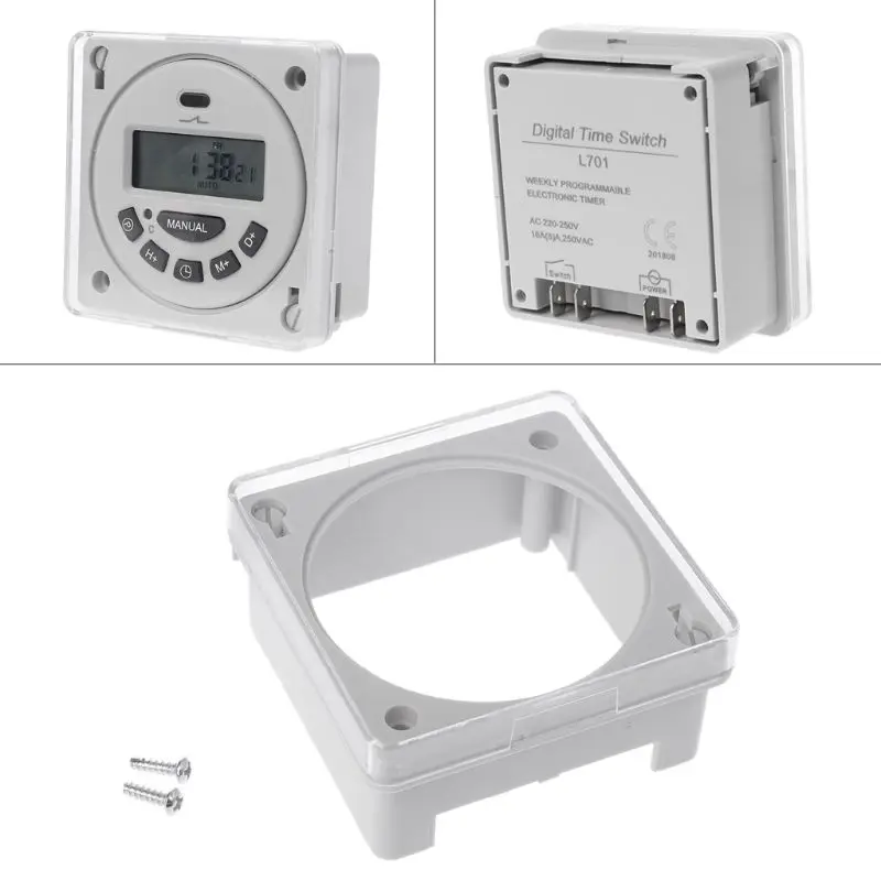 

Panel Mounting Transparent Case Waterproof Cover Enclosure for CN101 TM618 L701 -hol
