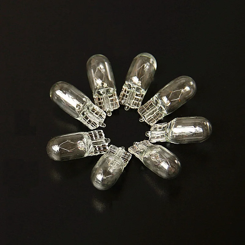 

10000Pcs car t10 halogen w5w 194 158 wedges 12v 5w xexon lamp warm white instrument light reading light clearance lamp