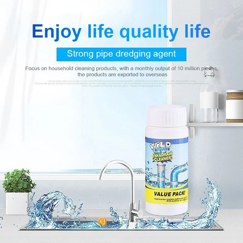 Bottled Sewer Dredge Agent Kitchen Strong Pipeline Dredge Agent for The Deodorization Bathroom Toilet
