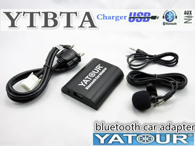 YTBTA автомобильный музыкальный аудио AUX Bluetooth автомобильный комплект для Yatour Toyota Corolla Lexus 6+ 6 pin Радио Mp3 плеер