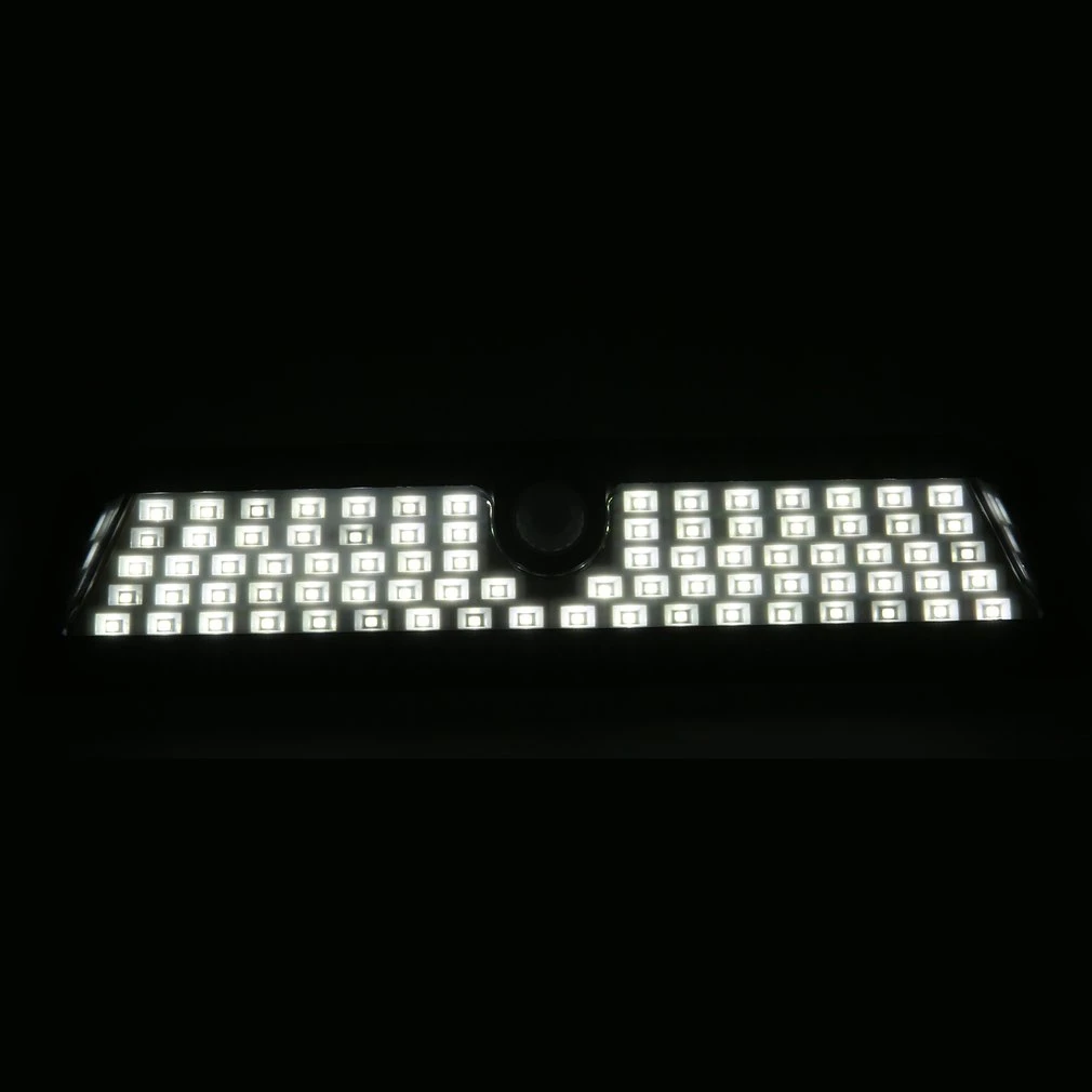 Icoco 90leds Водонепроницаемый солнечные ПИР движения Сенсор настенный свет Широкий