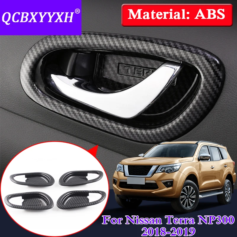 Стайлинг автомобиля QCBXYYXH ABS для Nissan Terra Navara NP300 2018 2019 внутренняя рамка
