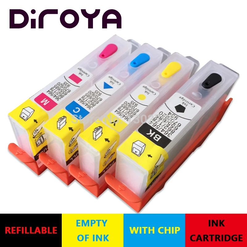 4PCS 655 CZ109AE CZ110AE CZ111AE CZ112AE Refillable Empty Ink Cartridge for HP Deskjet Advantage 3525 4615 4625 5525 6525 RU | Компьютеры