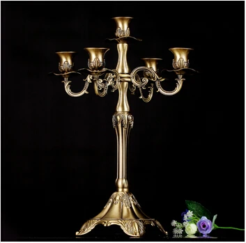 

H41cm metal candle holders silver candlestick holders tall candelabras floor candle lanterns vintage home accessories ZT002