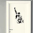 YOJA 14,7*25 см Фредди Меркури Queen рок классическая дверь наклейка для стены Декор D1-0036
