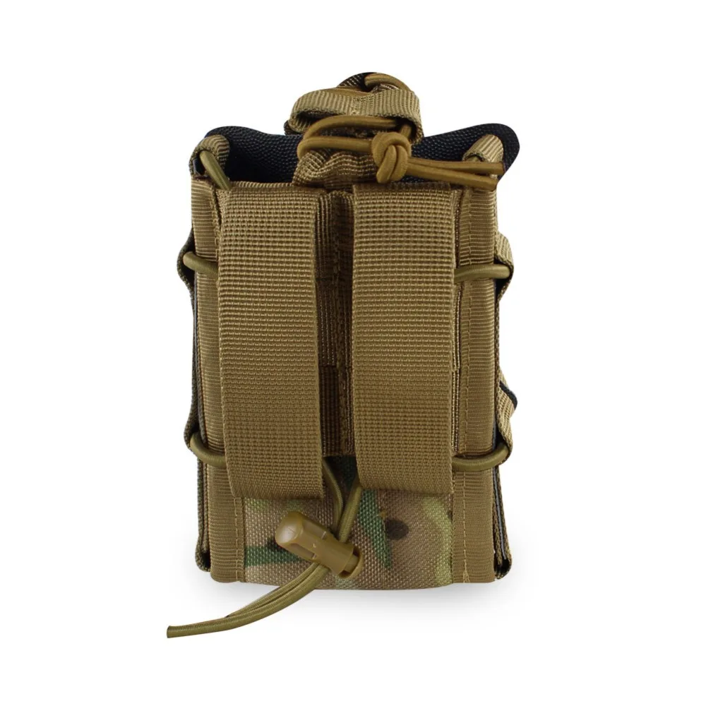 Molle система подсумок 1000D нейлон двойной слой сумки для хранения страйкбол тактический АК AR M4 AR15 винтовка пистолет Mag мешок