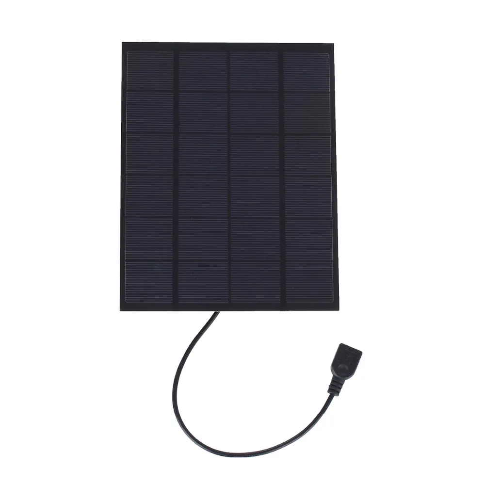 Солнечная панель SUNWALK 5 Вт В зарядное устройство с USB выходом мА