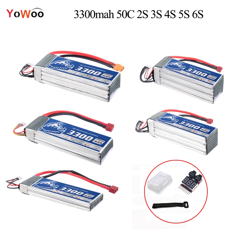 Lipo 2 S 3 4S 5s 6 батарея 3300 mAh 7 4 V 11 1 14 8 18 5 22 50C max 100C ремень для FPV квадрокоптера
