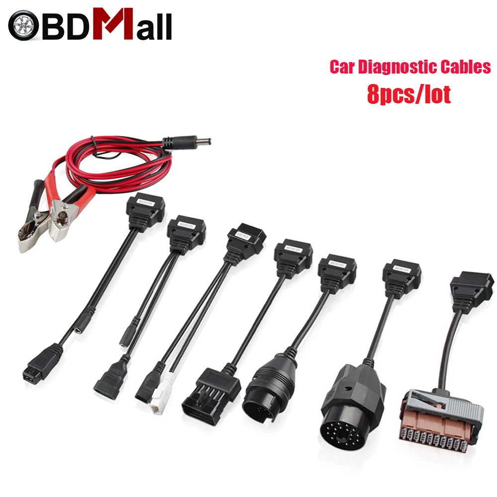 8 шт. автомобильный диагностический кабель для CDP Pro VD TCS OBD2 OBDII Автомобильный