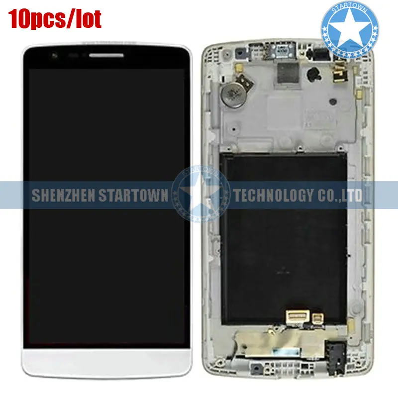 10 шт./лот белая Оригинальная Замена для LG G3 mini D722 D722K D722V D724 D725 D728 ЖК дисплей