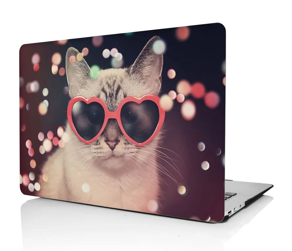 Новейший цветной печатный матовый чехол для Apple Macbook Air Pro Retina M1 Chip 11 12 13 15 16 дюймов