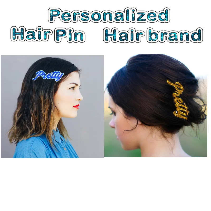 

Personalized Hair Pin Fashion Acrylic Headwear