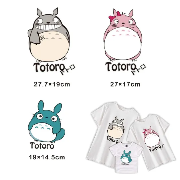 Прекрасный Япония мультфильм Тоторо моющиеся Стикеры для Семья теплообмена hot