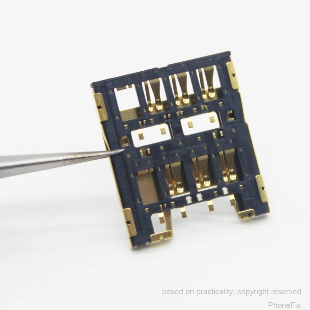 10 шт./лот лоток для считывания Sim-карт гнездо держатель HTC Desire 510 D510w | Мобильные