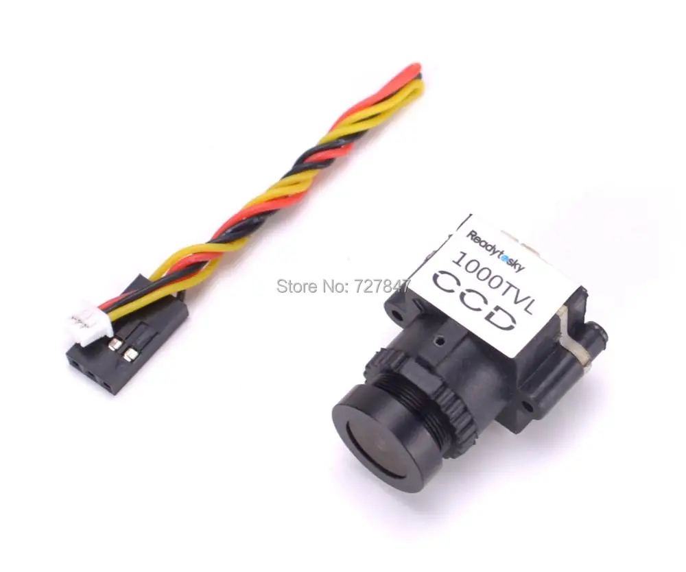 FPV 1000TVL 1/3 CCD 110 градусов 2,8 мм объектив Мини FPV 5-20V камера NTSC PAL переключаемая для FPV камеры гоночный Дрон